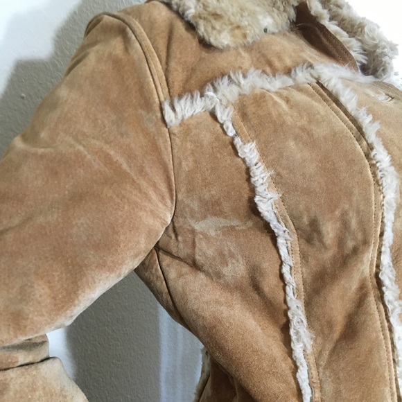 Wilson Leather Suede Jacket with Furr - Picture 7 of 8